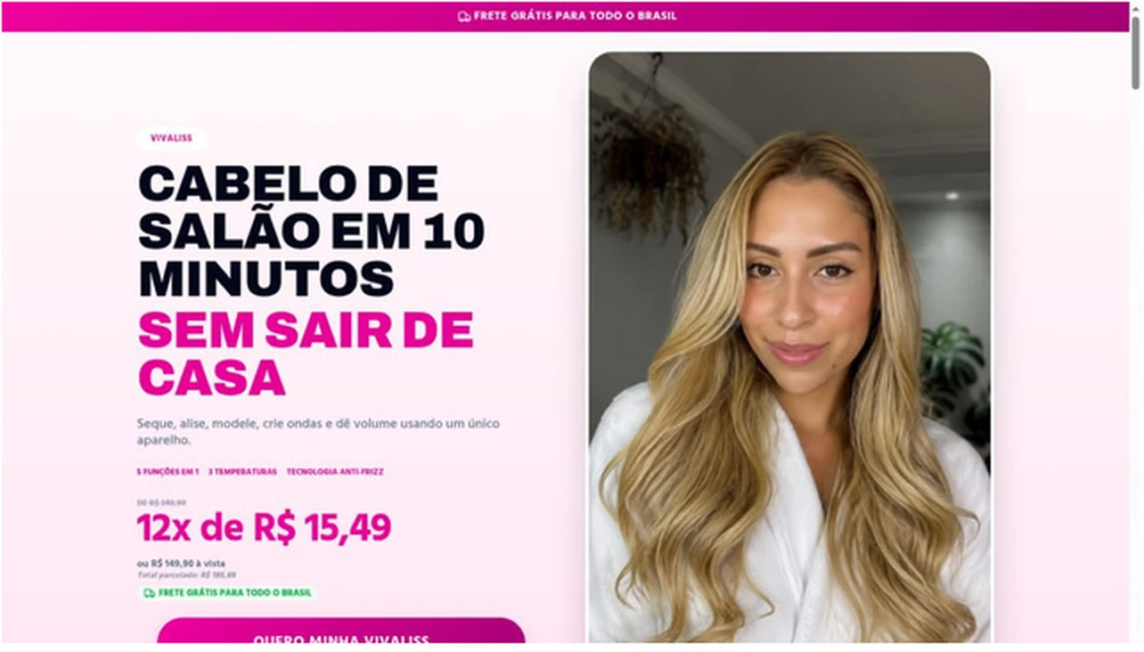 Projeto Vivaliss criado pela Criaê